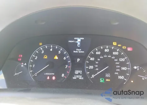 2007 Lexus Ls 460 из США, поврежденный, VIN JTHBL46F675044342